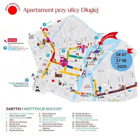 Apartman Ulica Dluga, Srodmiescie # Dluga Street *